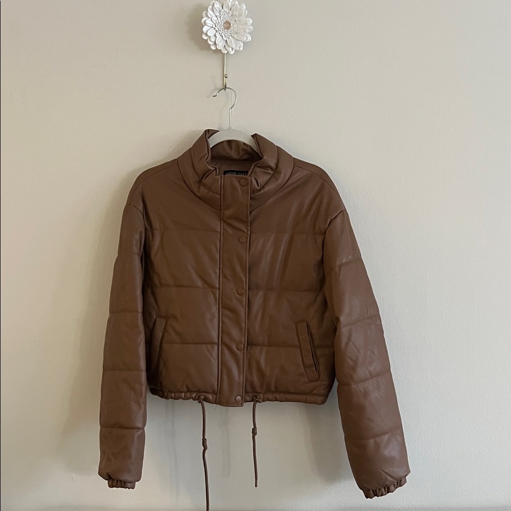 Stylish Brown Puffer Jacket